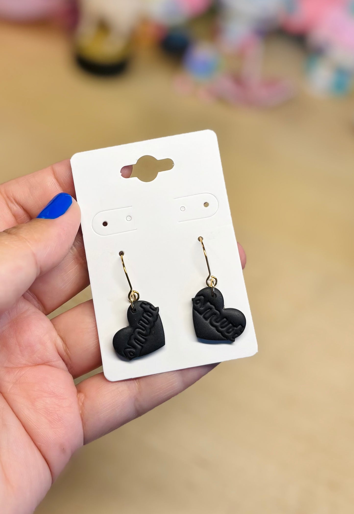 Smut heart book girly black