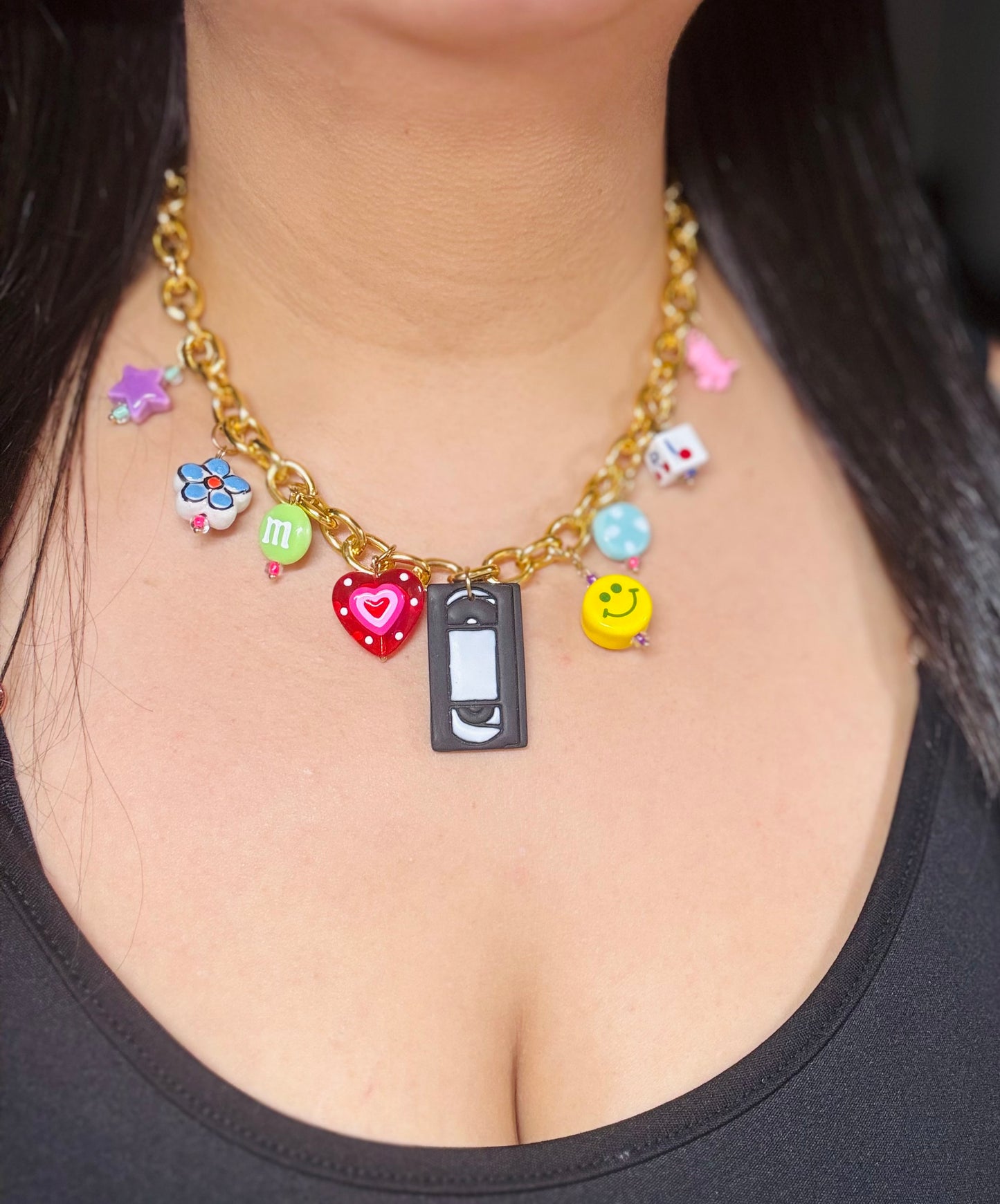 Retro Pop Vibes Necklace