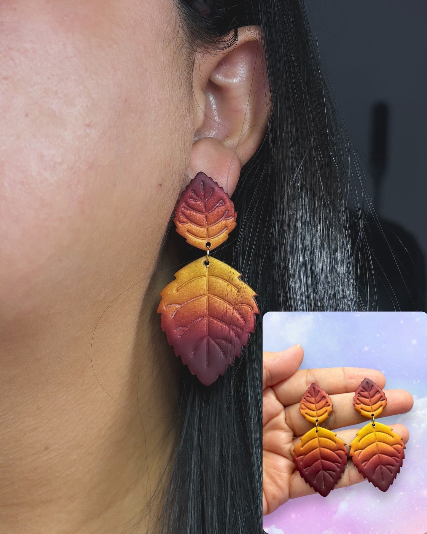 Fall Leaf Earrings